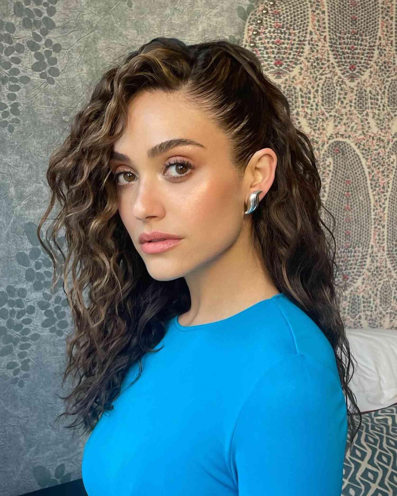 celebrity Curly Hair Hairstyle