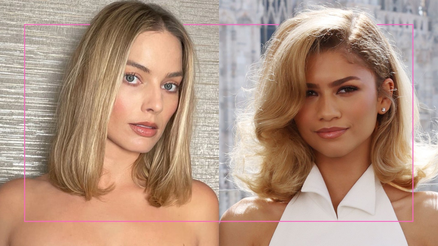 celebrity Blond hair