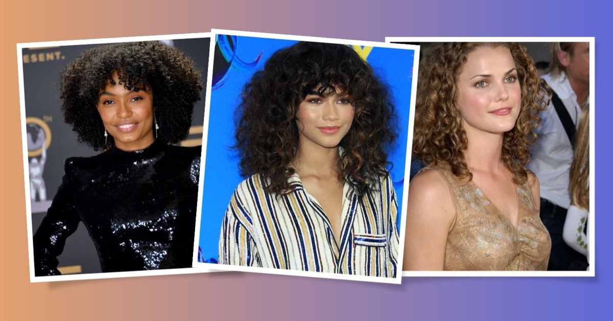 celebrity Curly Haircut