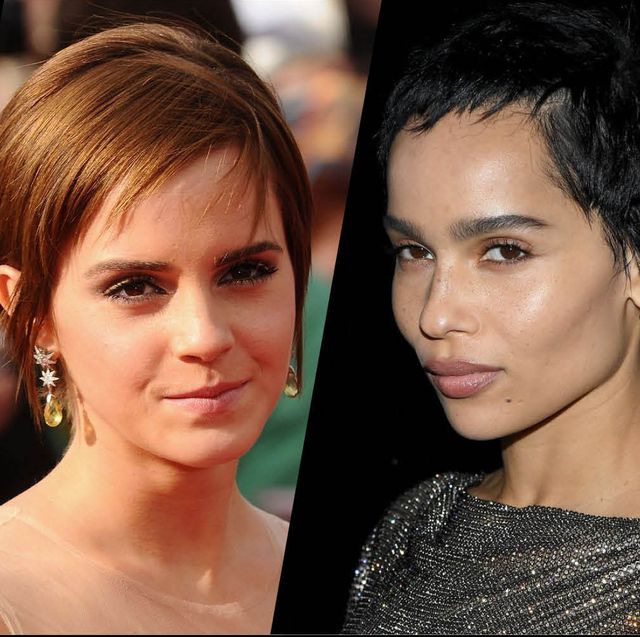 celebrity Short Chopped Haircut