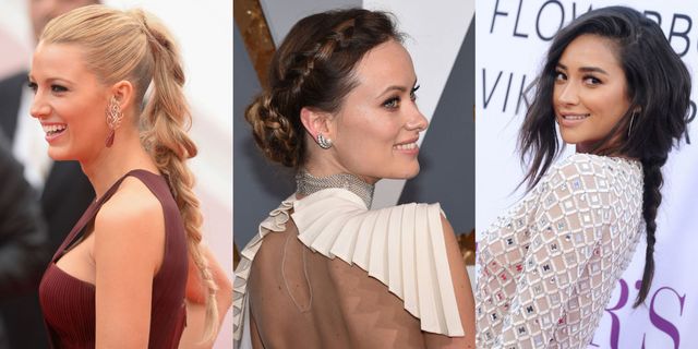 celebrity Braids in Hair