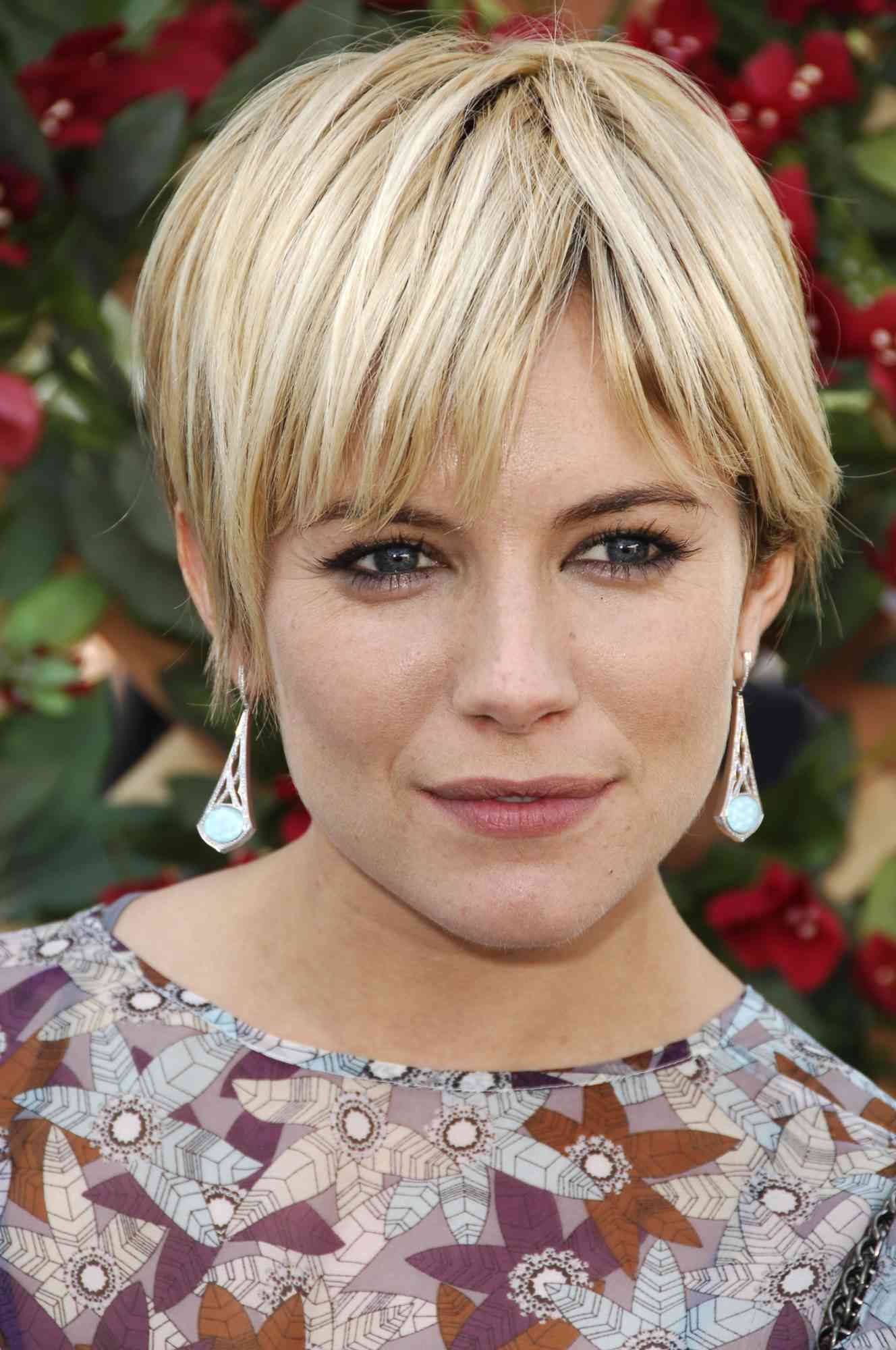 celebrity Short Chopped Haircut