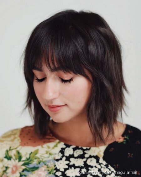 Corte de Cabelo com Franja como-cortar-a-franja-em-casa