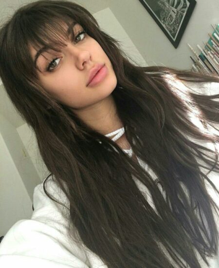Corte de Cabelo com Franja como-cortar-a-franja-em-casa