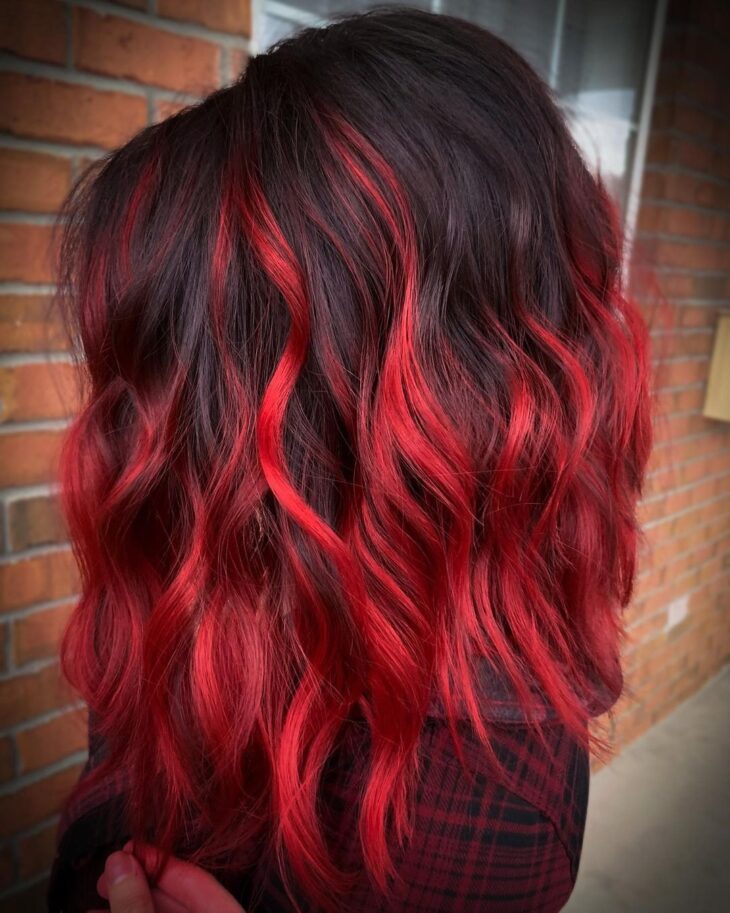 Mechas Vermelhas