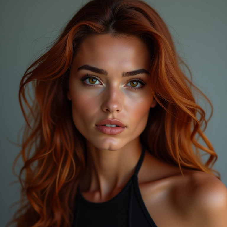 Cabelo caramelo amargo: Moderno e sofisticado.