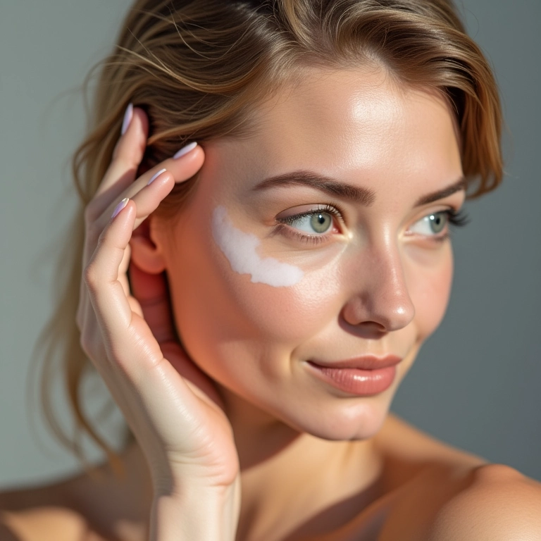Cabelo com brilho espelhado instantâneo após o uso de Glycolic Gloss.