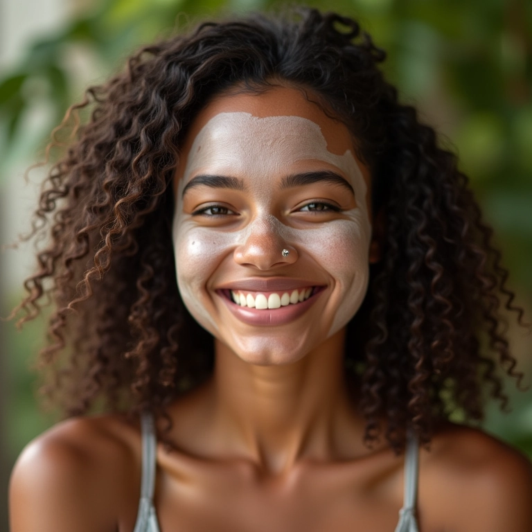 Cabelo com média porosidade e hidratação.
