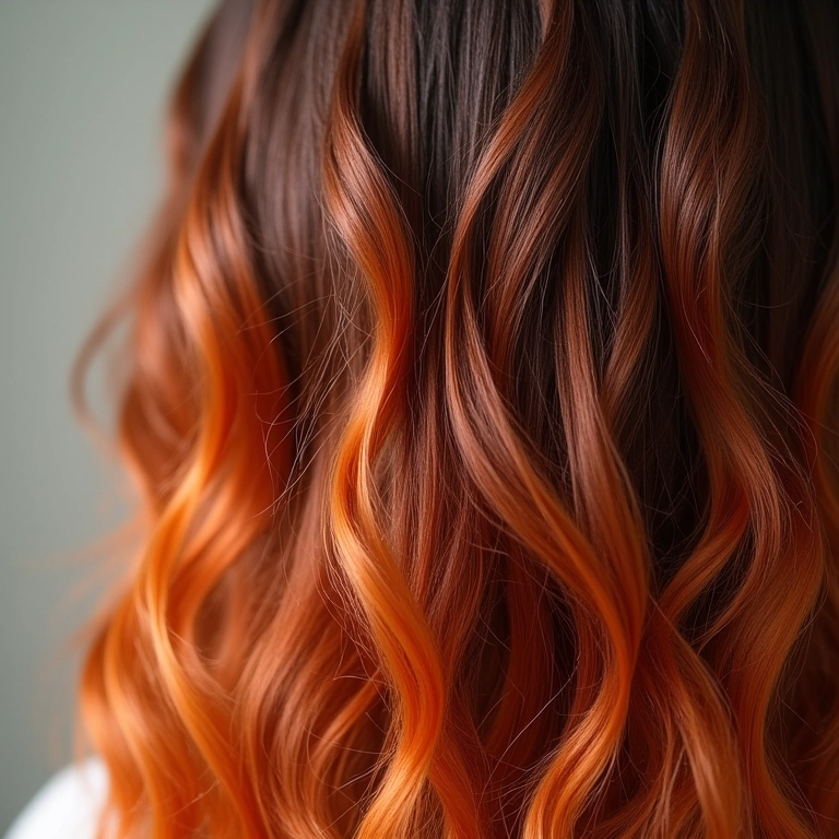 Cabelo com ombré hair saudável, brilhante e com boa textura.