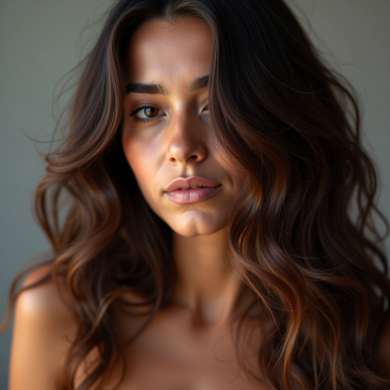 Cabelo danificado após uso excessivo de químicas, com pontas duplas e quebra.