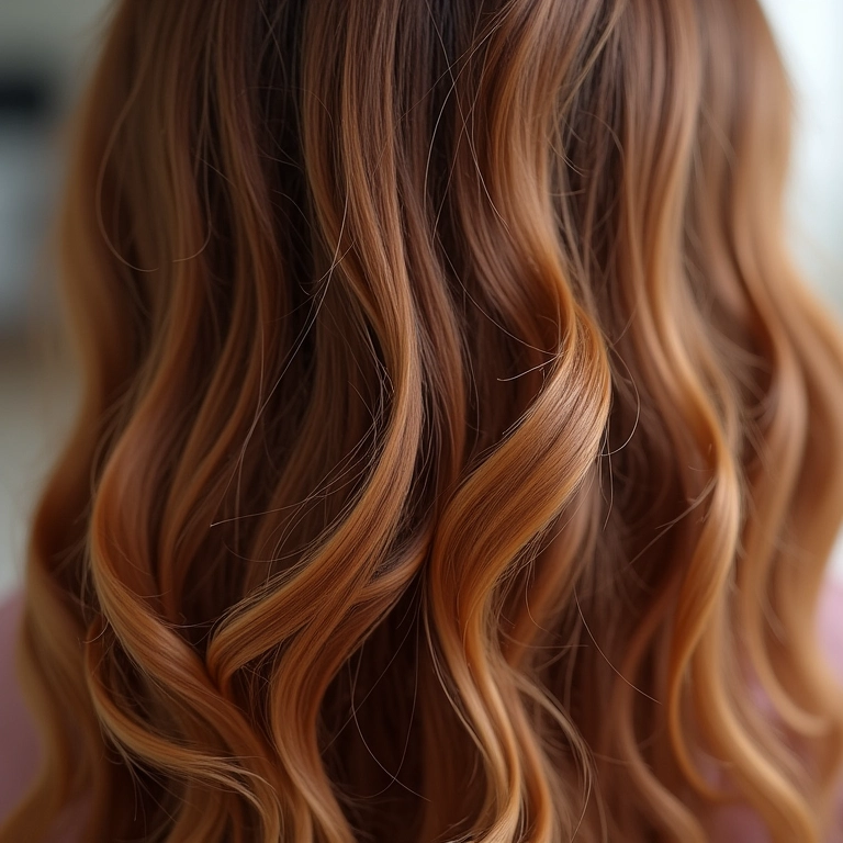 Cabelo elástico e saudável após a selagem.