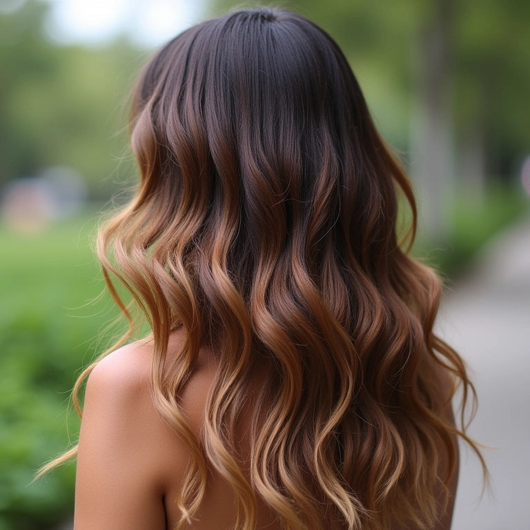 Cabelo fino ondulado com textura para encorpar os fios.