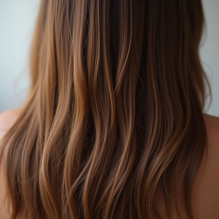 Cabelo longo e saudável com pontas duplas discretas