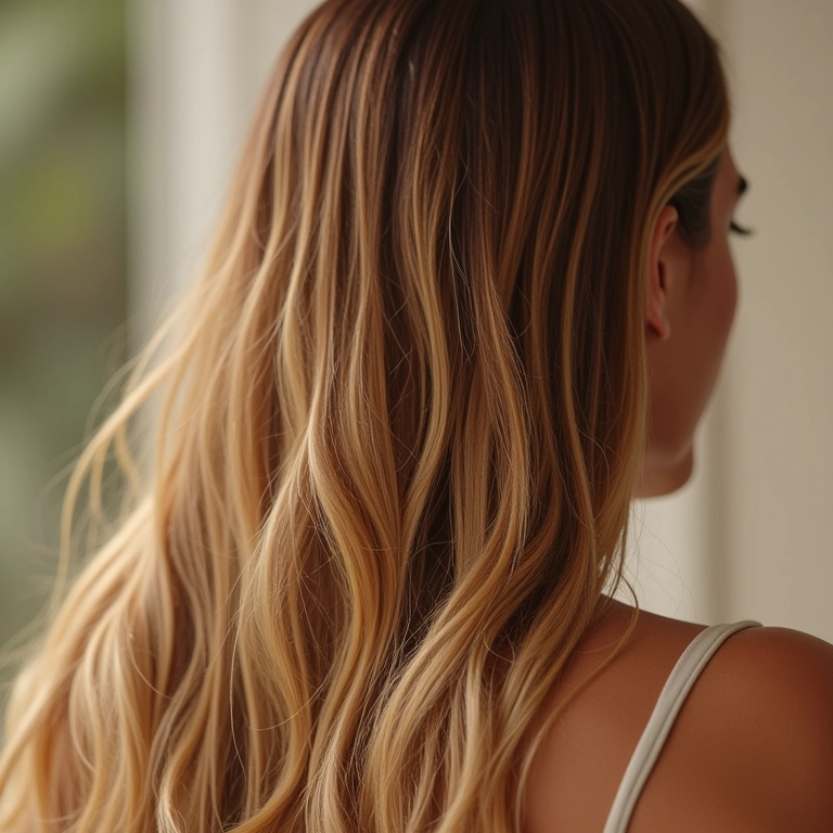 Cabelo macio e suave ao toque após o uso de Elseve Óleo Extraordinário.