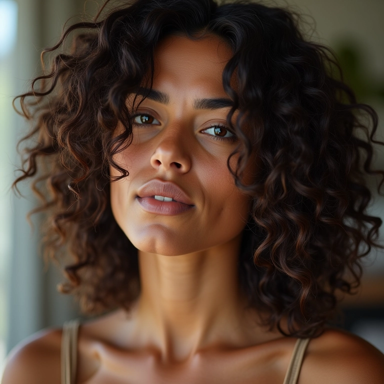 Cabelo poroso danificado precisando de tratamento