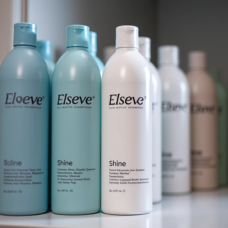 Comparativo entre Elseve Glycolic Gloss e outros shampoos de brilho.
