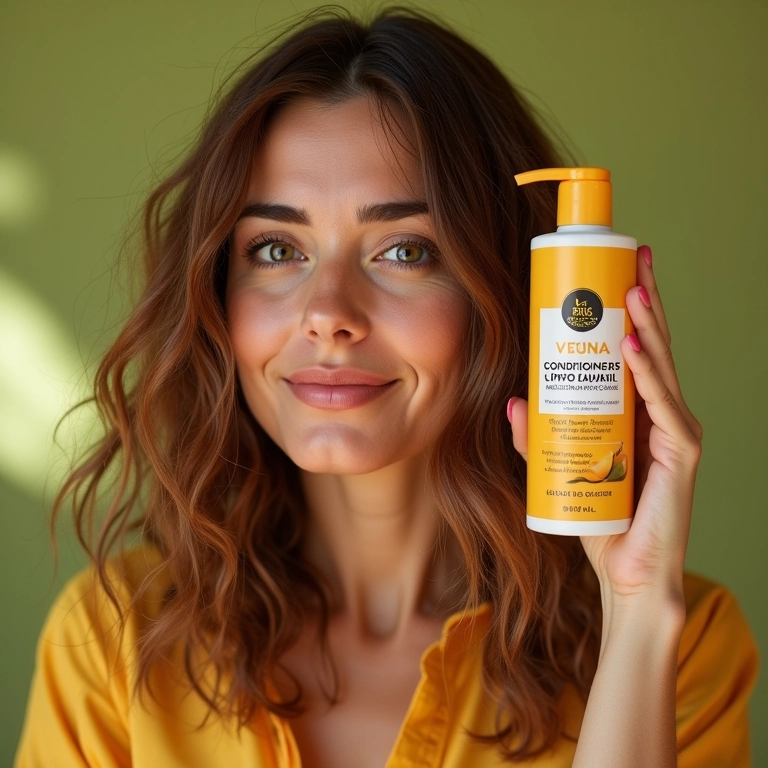 Condicionador com manteigas vegetais para hidratação intensa de cabelos secos.