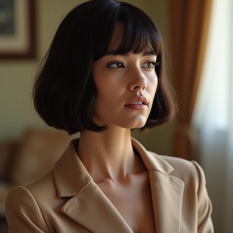 Corte chanel: elegância atemporal em foco.