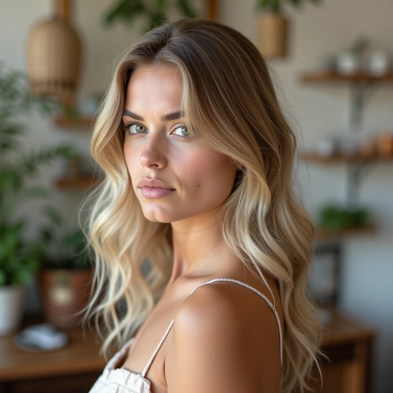 Corte com navalha em cabelo fino para dar volume.
