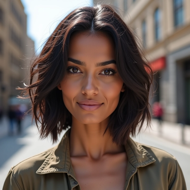 Corte degradê em V curto, estilo moderno e prático para o dia a dia.