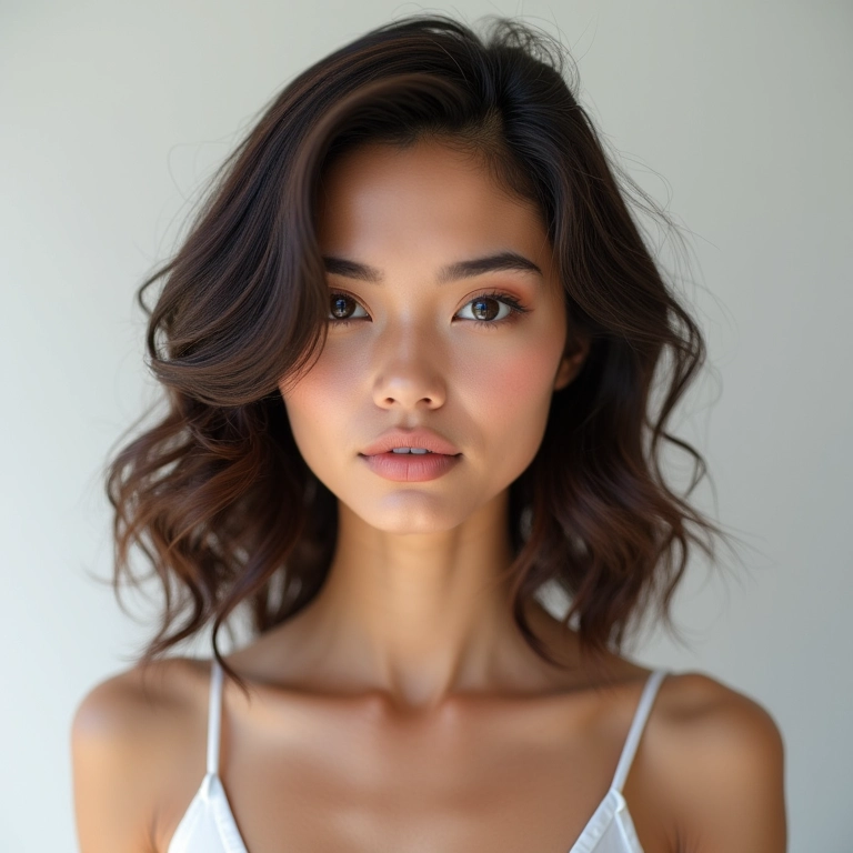 Corte em V para dar volume ao cabelo.