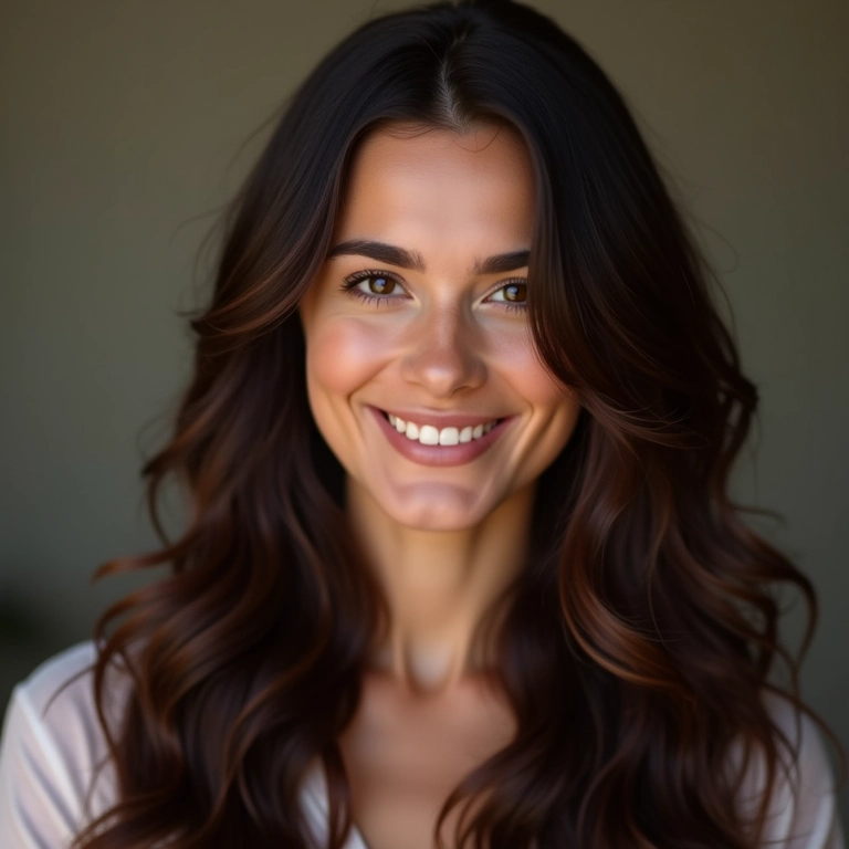 Durabilidade da cor do Casting Creme Gloss Castanho Escuro após algumas semanas.