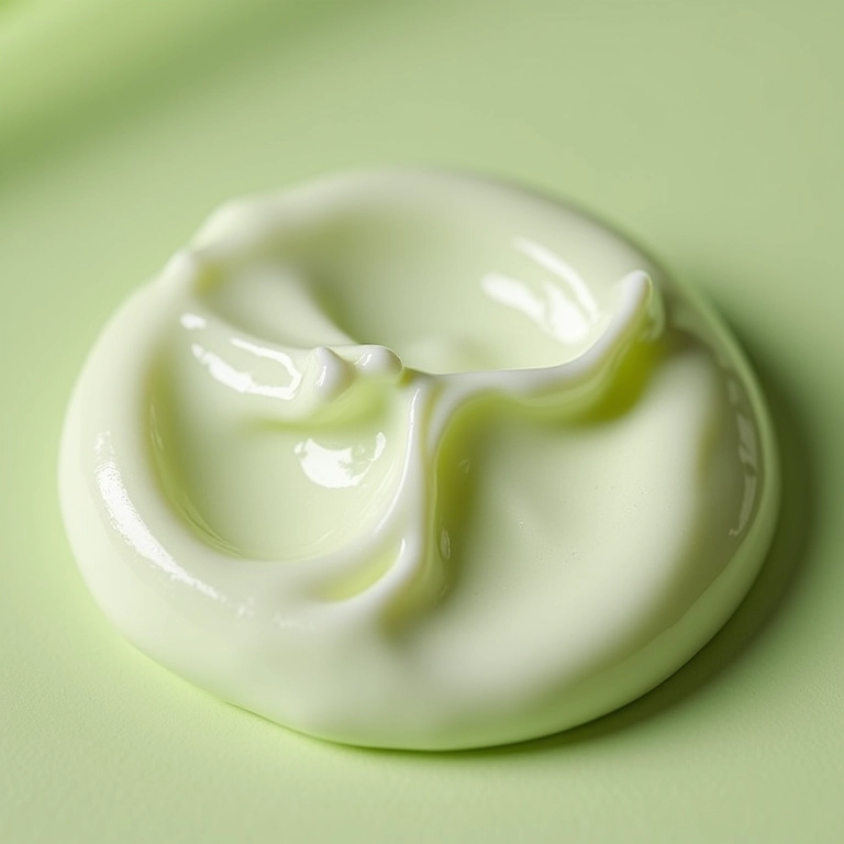 Embalagens de cremes para cabelo ondulado.