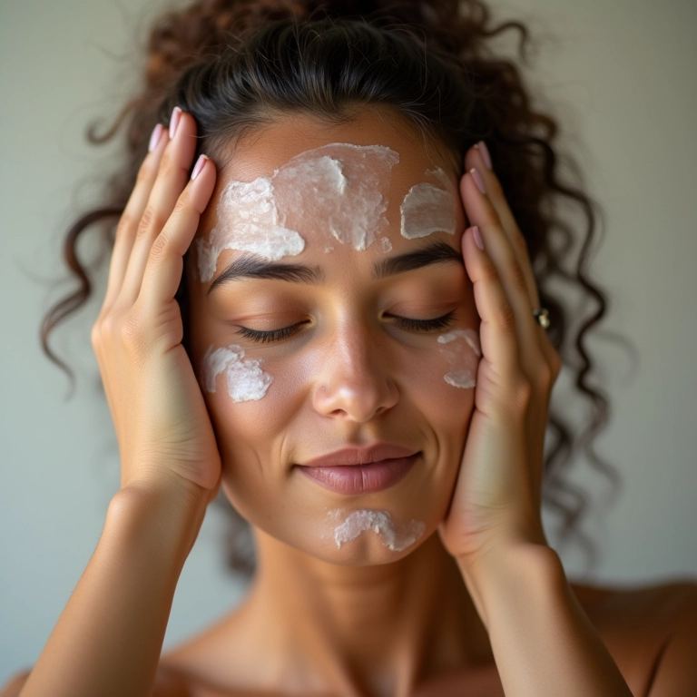 Esfoliação suave para desobstruir os poros do couro cabeludo e prevenir foliculite.