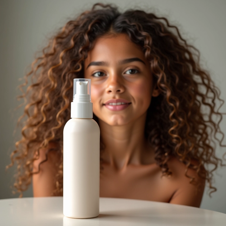 Frasco de mousse liberado para volume e leveza.