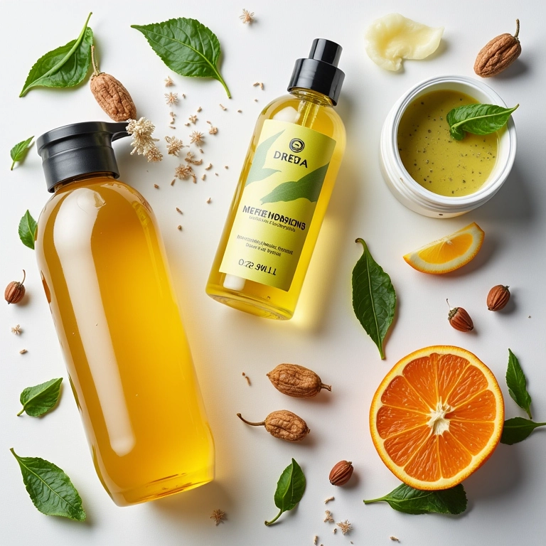 Ingredientes para turbinar máscara nutritiva.