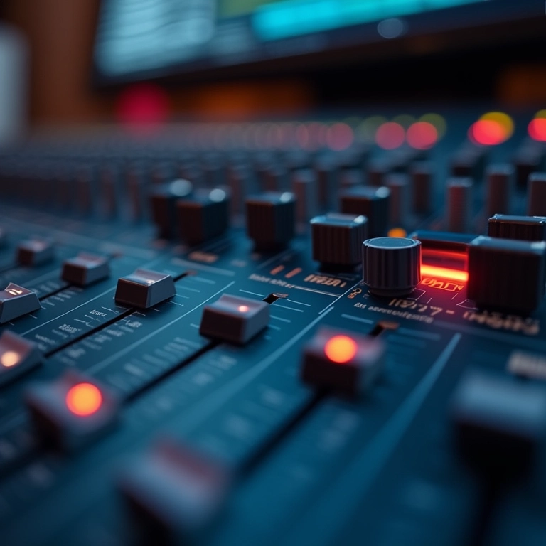 Interface de software de áudio mostrando corte de frequência para eliminar ruídos.