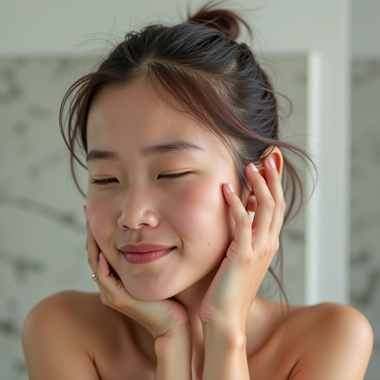 Lavagem detox suave para couro cabeludo sensível.