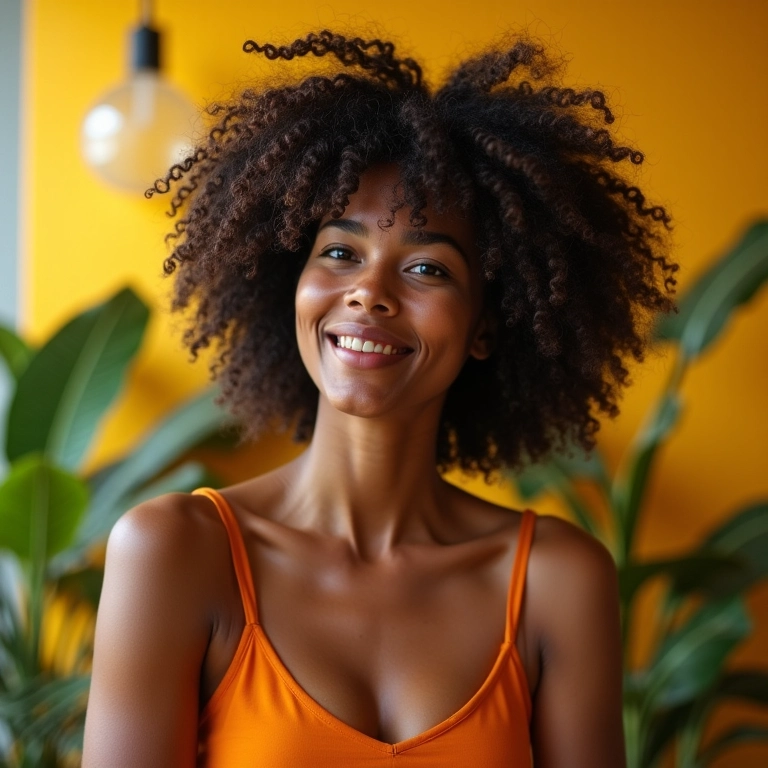 Leave-in para cabelo grosso com frizz.