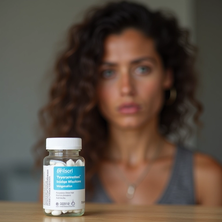 Medicamentos para tireoide e a preocupação com a queda de cabelo relacionada a problemas na tireoide.