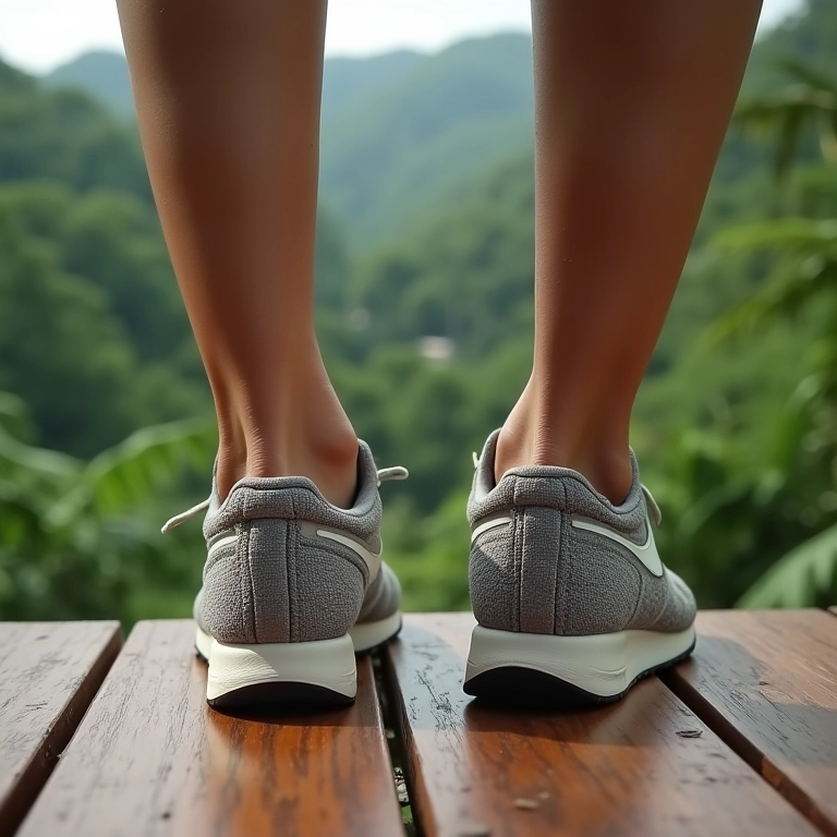 Nike Cortez feminino de tecido: leveza e respirabilidade na Amazônia.
