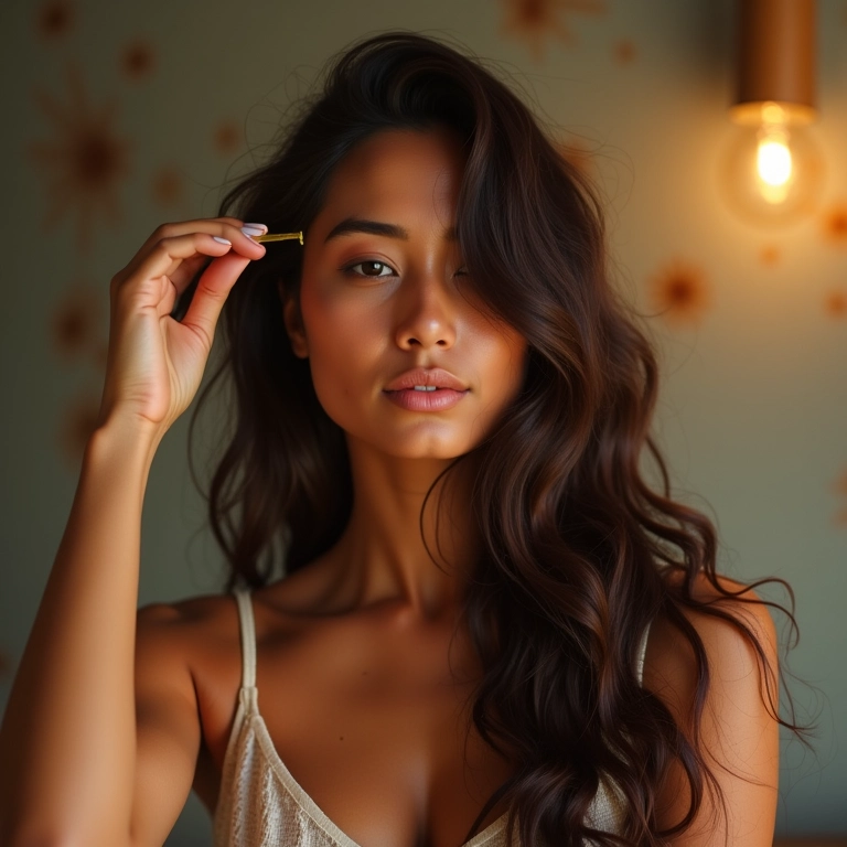 Nutrição no cronograma capilar para cabelo ondulado.
