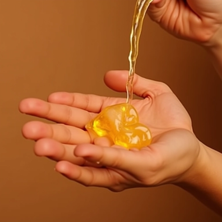 Óleo de Argan sendo aplicado na pele seca para hidratação.