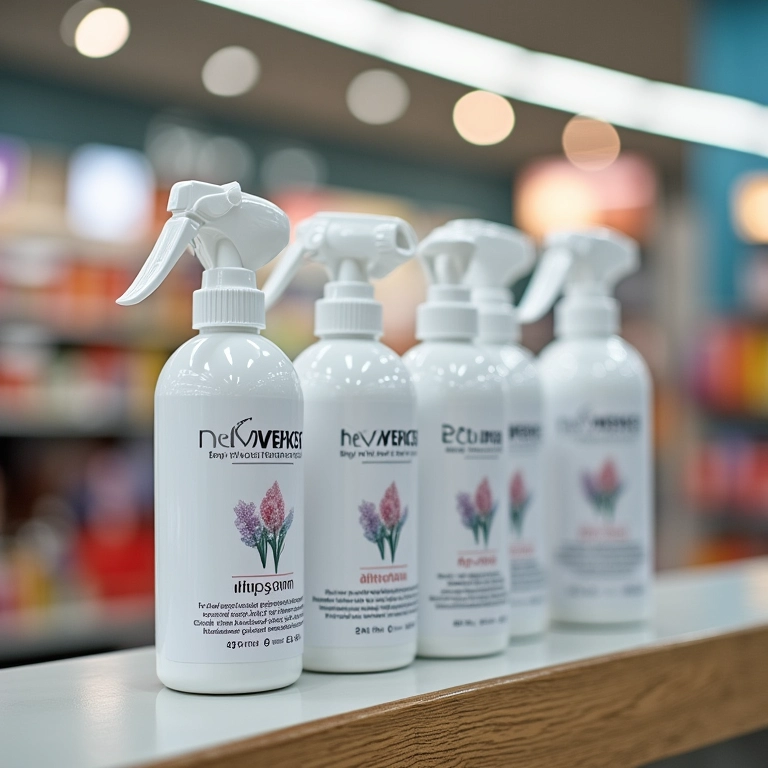 Opções de sprays antifrizz baratos e acessíveis.