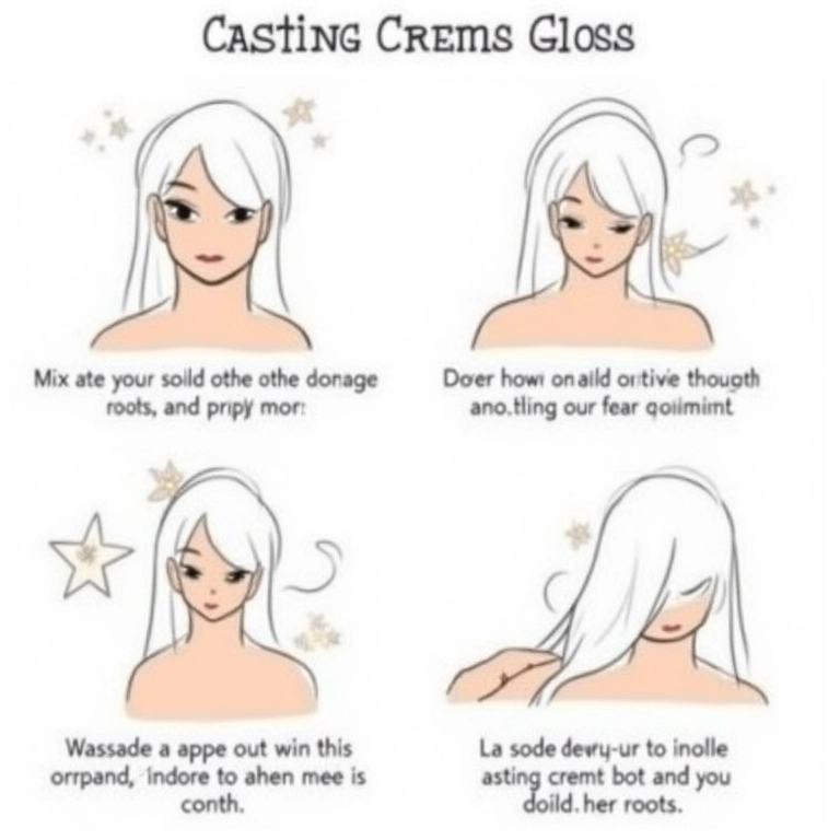 Passo a passo de como aplicar Casting Creme Gloss Castanho Escuro em casa.