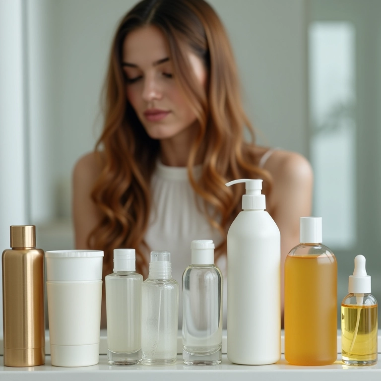 Produtos específicos para desembaraçar o cabelo.