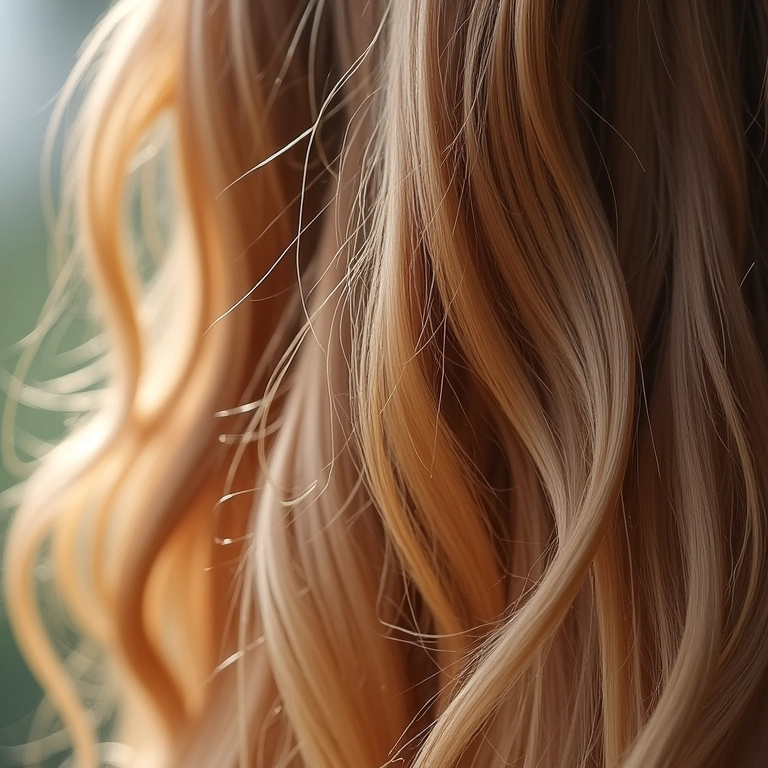 Quebra e pontas duplas frequentes em cabelo com luzes.
