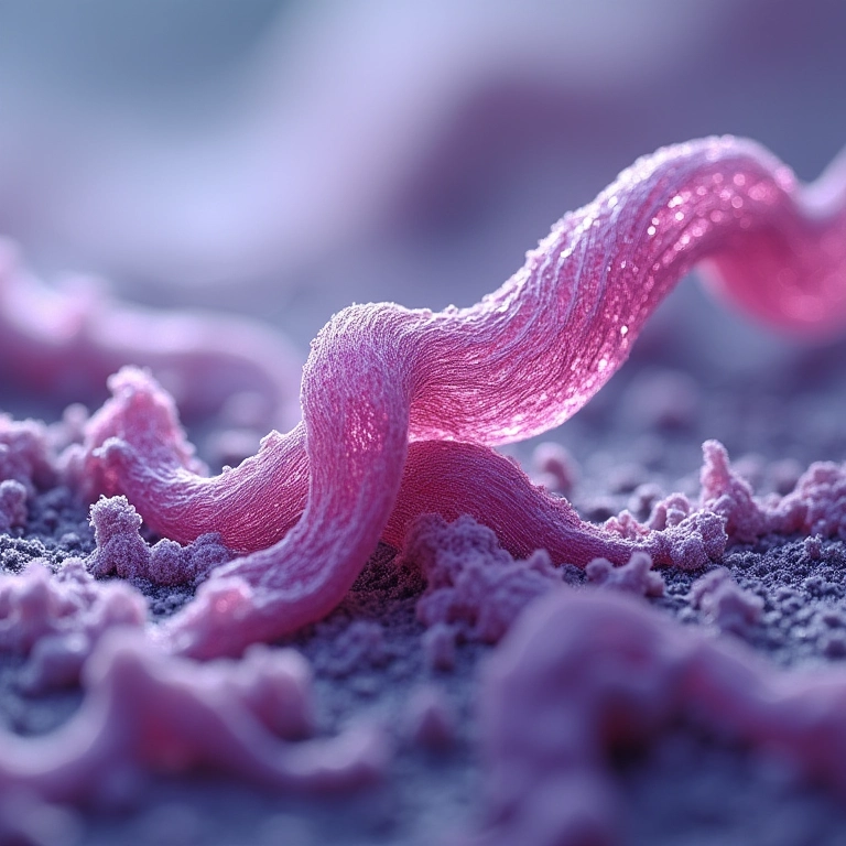 Reconstrução da fibra capilar danificada com Elseve Glycolic Gloss, visualização microscópica.