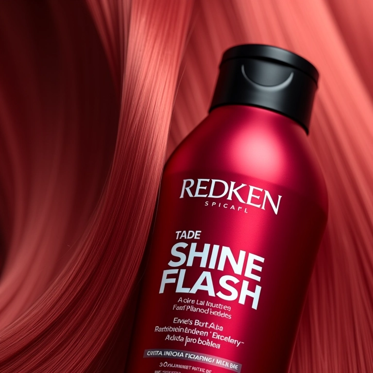 Shine Flash da Redken: brilho instantâneo para seus cabelos.