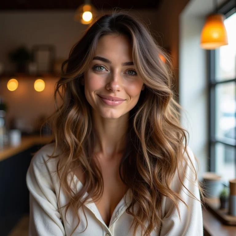 Cabelo lindo no Day After com No Poo.