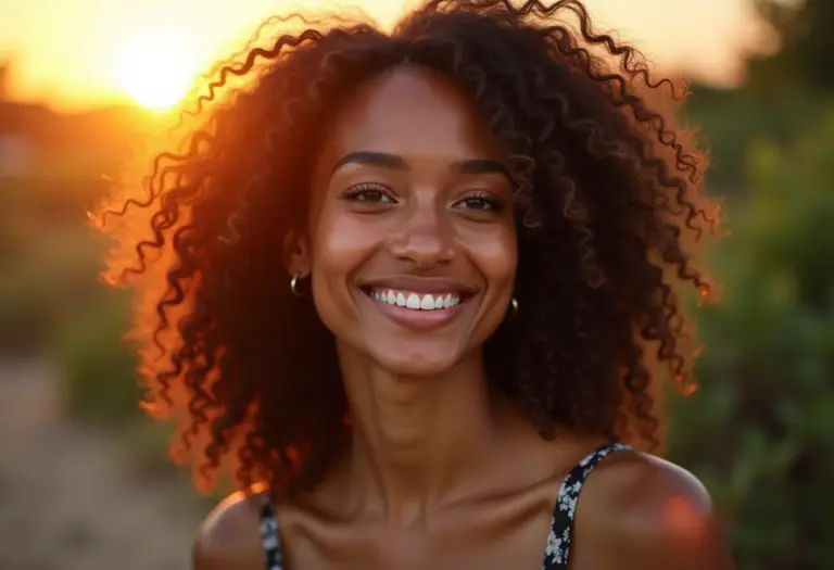 Cachos perfeitos e definidos com difusor