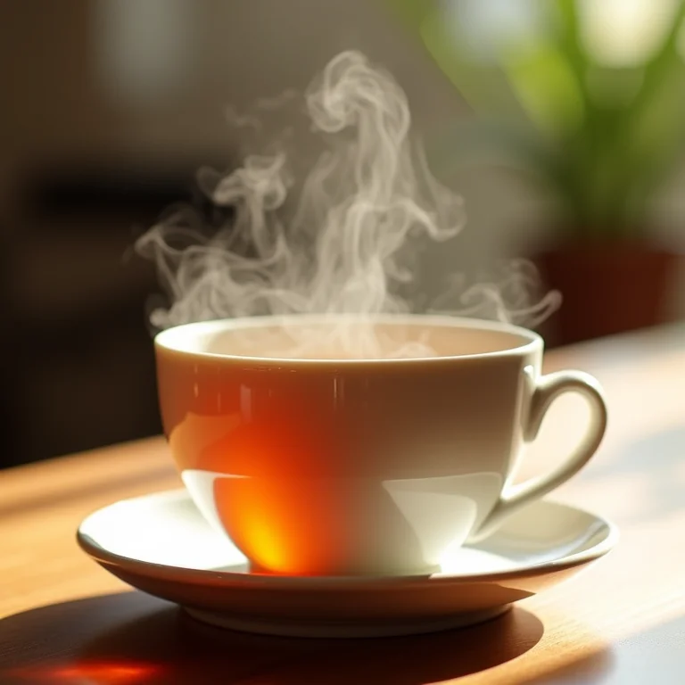 Chá de camomila para acalmar o couro cabeludo