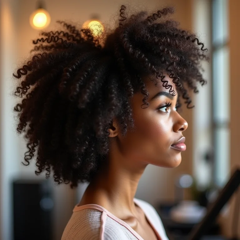 Difusor e plopping para cachos definidos