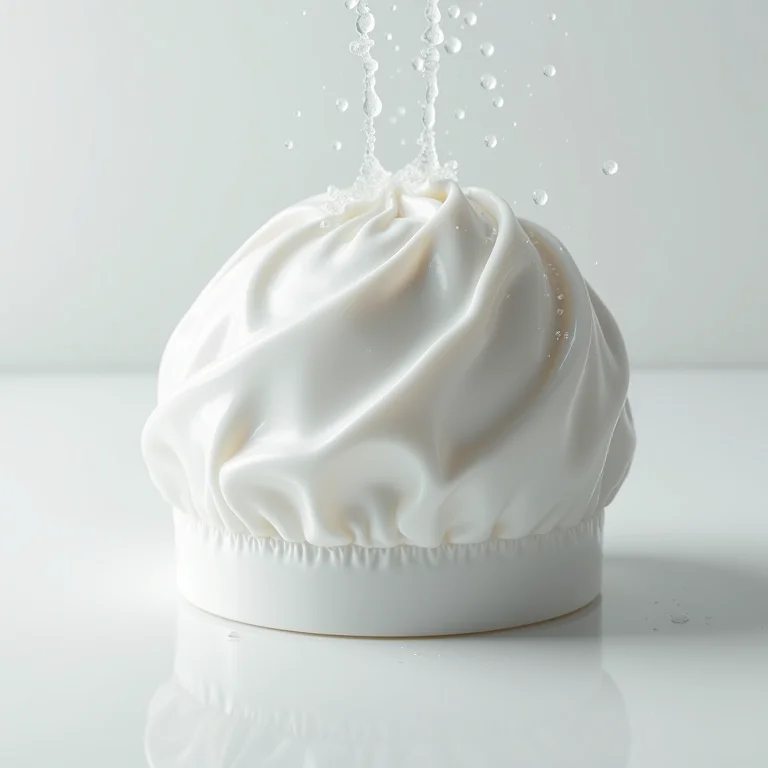 Lavando a touca térmica