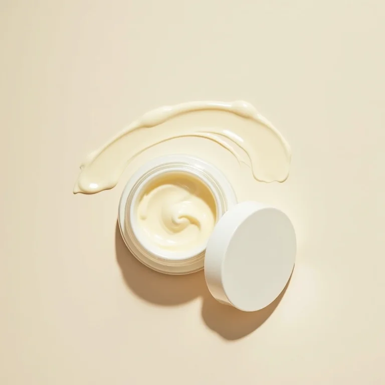 Pote de máscara capilar iluminadora.