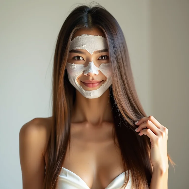 Reconstrução capilar caseira com maisena.